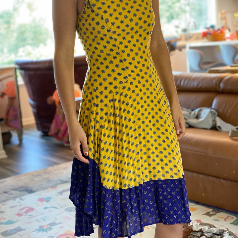 A line dress. Summer dress.
